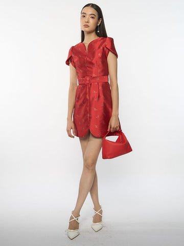 Khoon Hooi X DP : Hibiscus Mini Dress