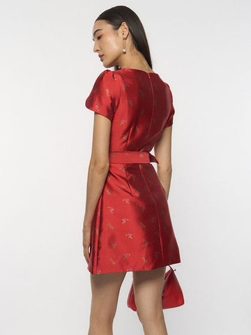 Khoon Hooi X DP : Hibiscus Mini Dress