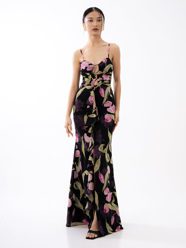 Rue Cut Out Dress - AMARA