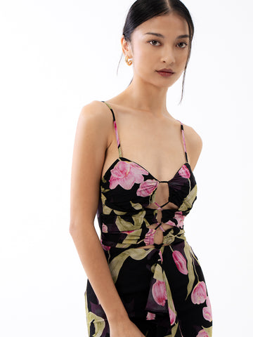 Rue Cut Out Dress - AMARA