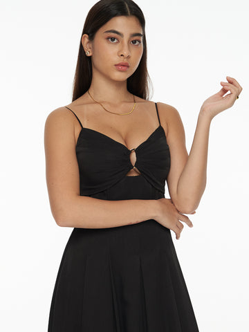 Padded Cut Out Dress