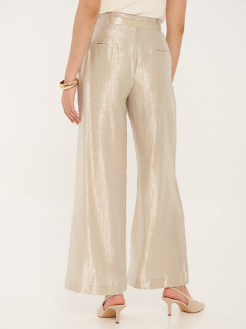 Wide Leg Crepe Pants