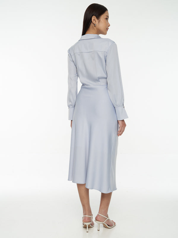 Asymmetrical Wrap Dress