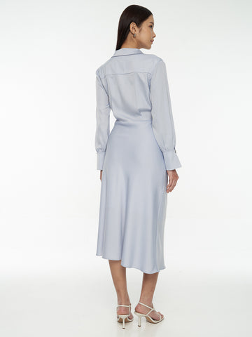 Asymmetrical Wrap Dress