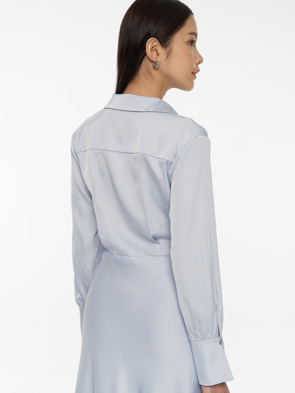 Asymmetrical Wrap Dress