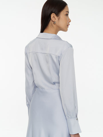 Asymmetrical Wrap Dress