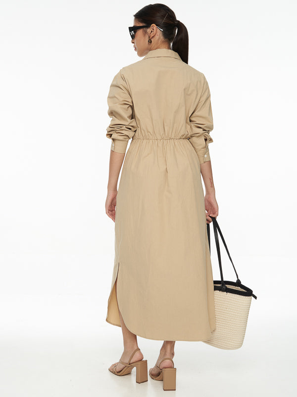 Twist Detail Shirt Dress