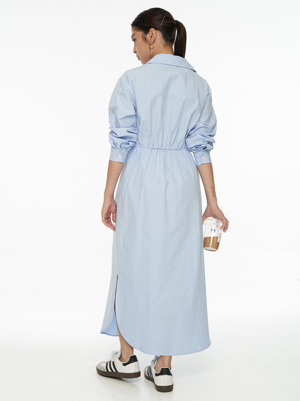 Twist Detail Shirt Dress