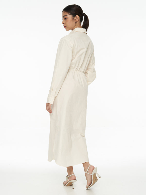 Twist Detail Shirt Dress