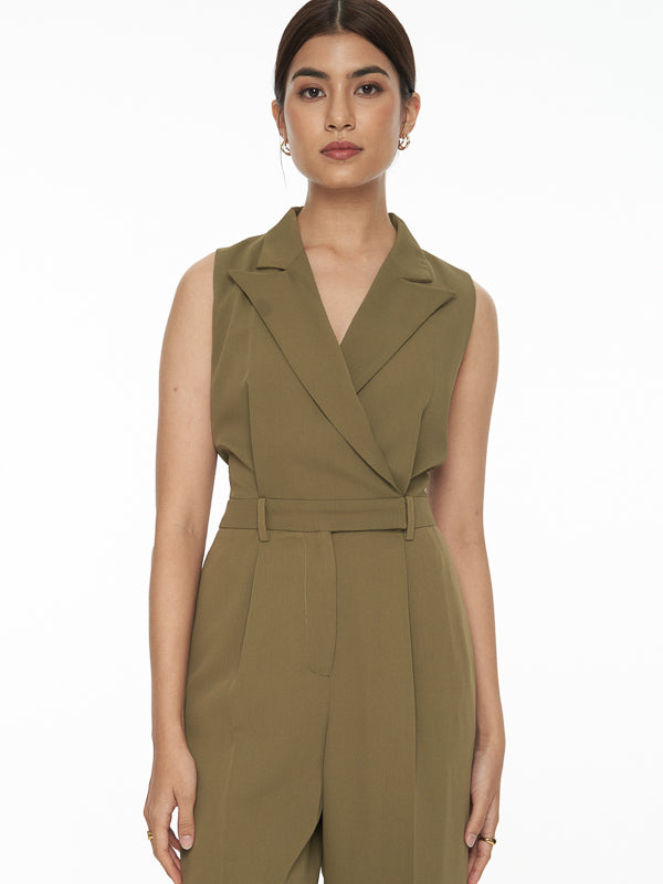 Structured Tailored Jumpsuit