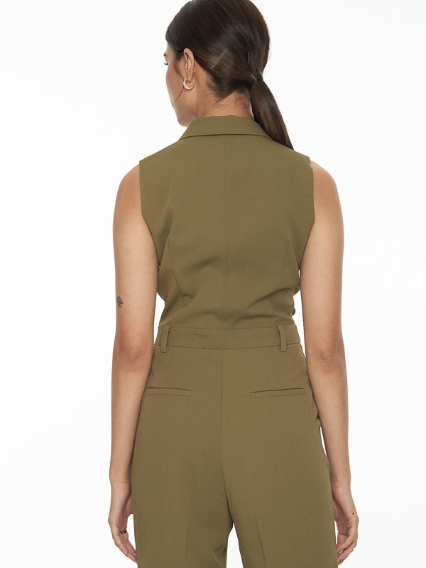 Structured Tailored Jumpsuit