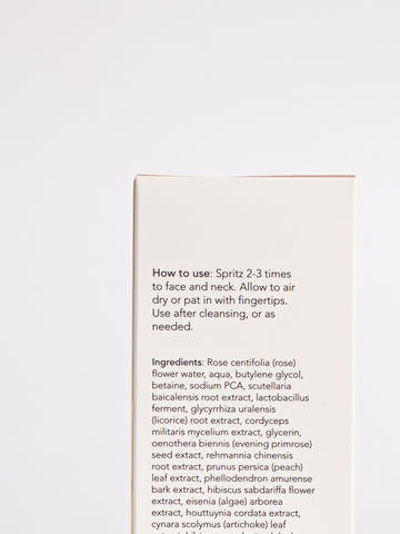 The Collective Speak - Rose + Peach Hydrating Mist