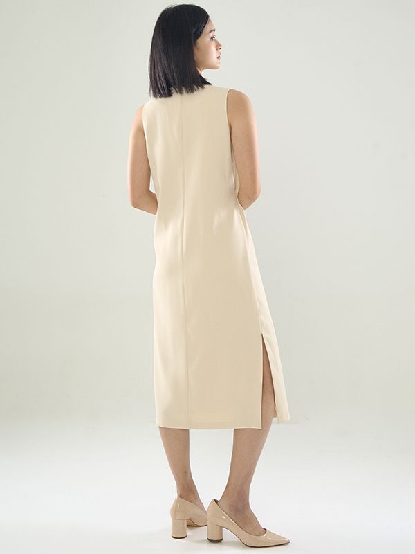 Sleeveless Wrap Dress