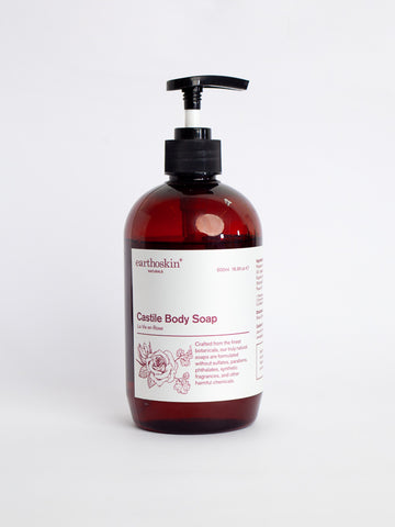 Earthoskin - La Vie en Rose Castile Body Soap