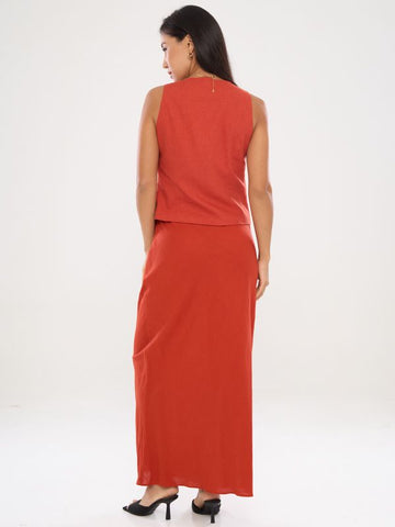 V-Neckline Top With Bows