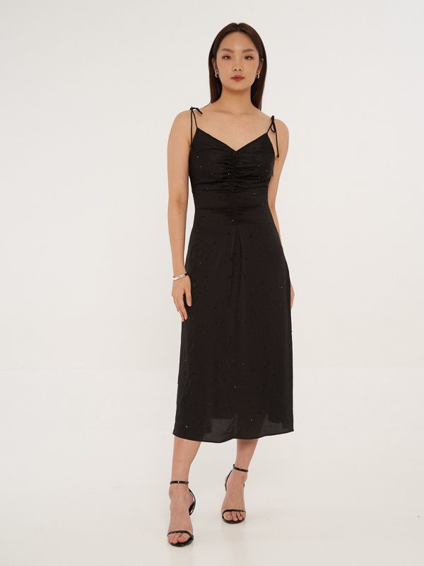 Strappy Low Back Dress