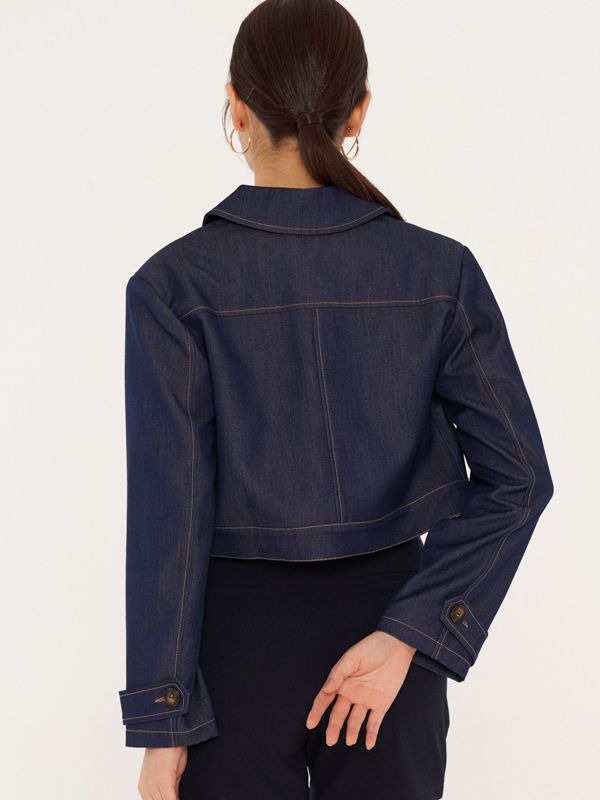 Boxy Cropped Cardigan