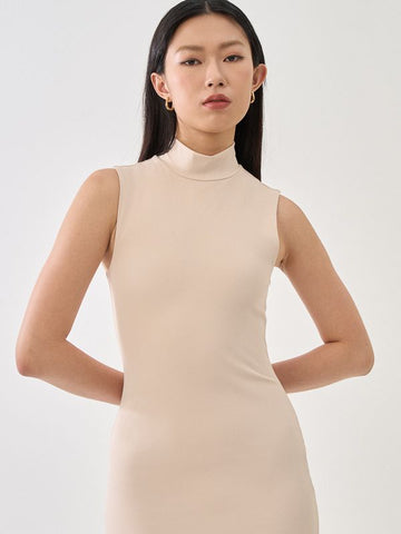 SupraSoft™ Basic High Neck Bodycon Dress