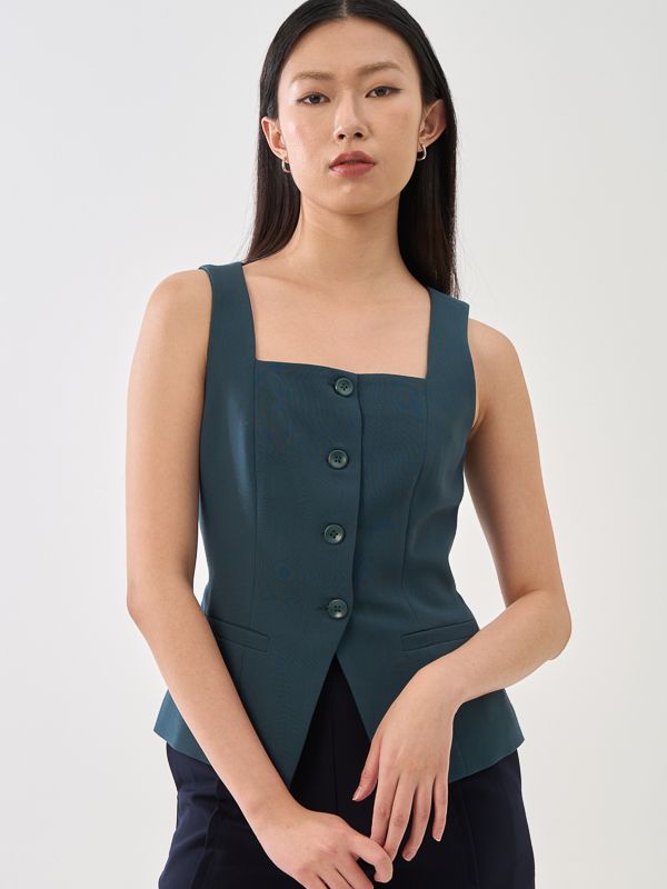 Tailored Strappy Waistcoat