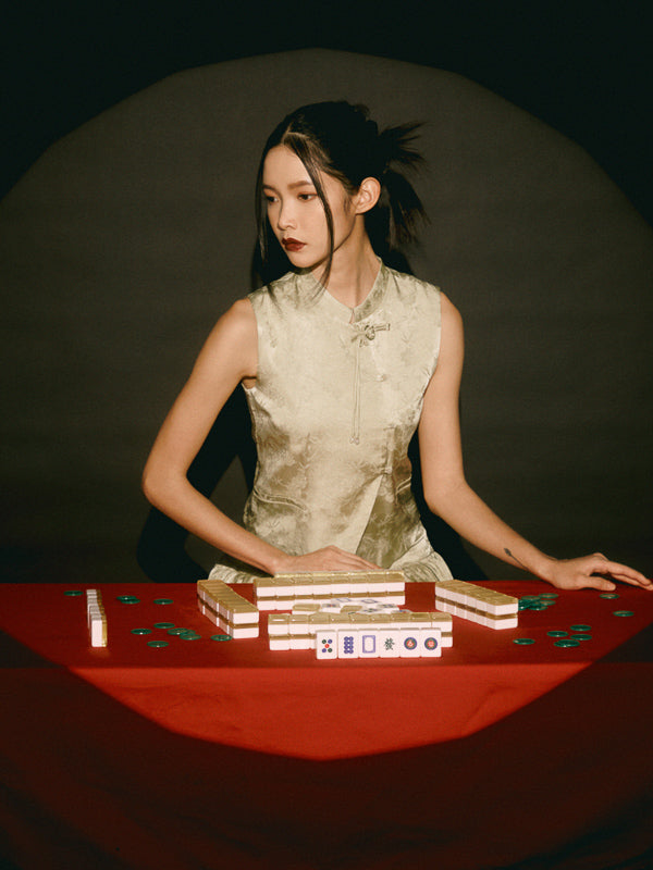 Mandarin Collar Vest