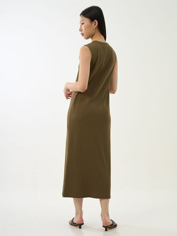 Cotton-Blend Jersey Maxi Dress