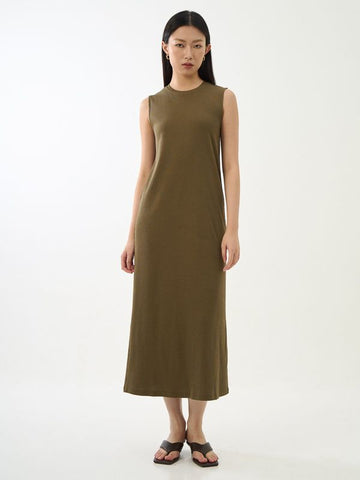 Cotton-Blend Jersey Maxi Dress