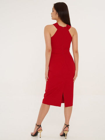 Halter Midi Dress