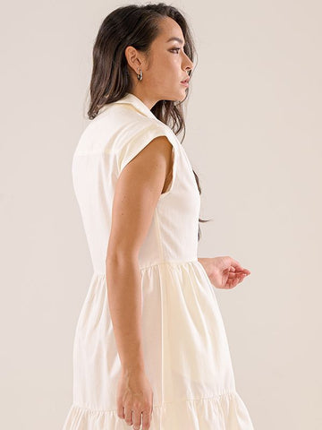 Cotton Babydoll Shirt Dress