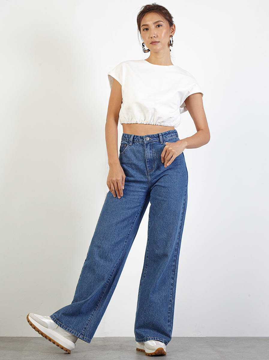 Linen Crop Top