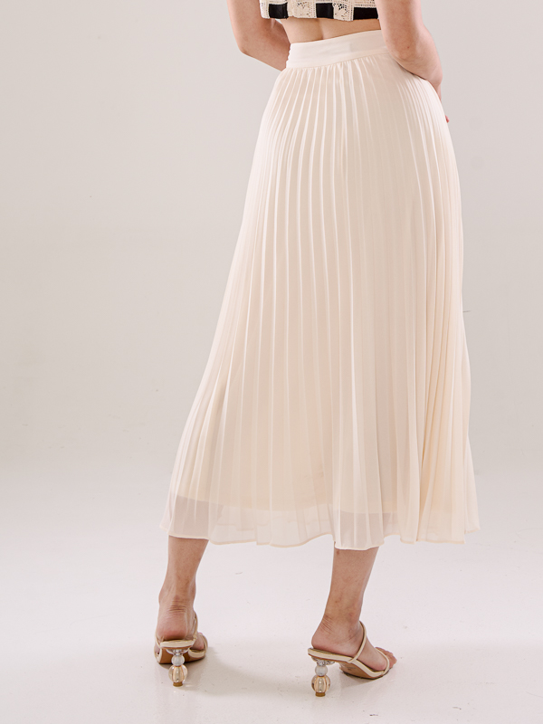 Layered Pleated Skirt