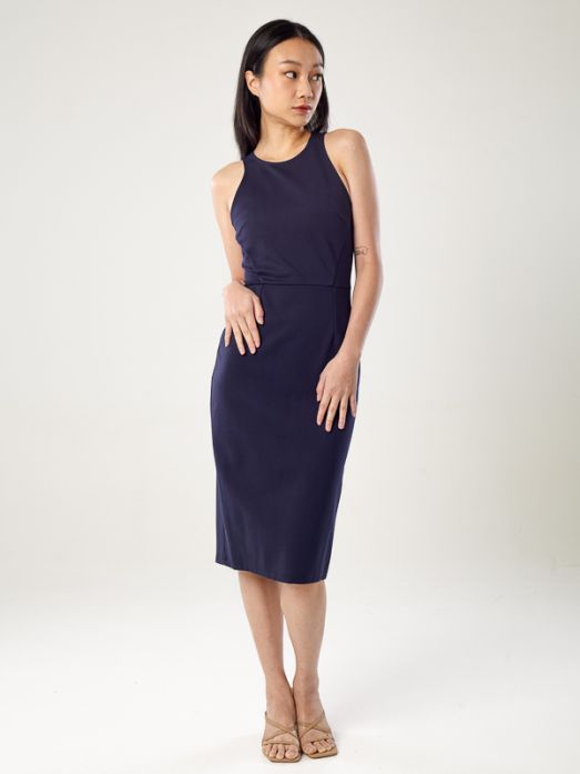 Slim-Fit Sleeveless Dress