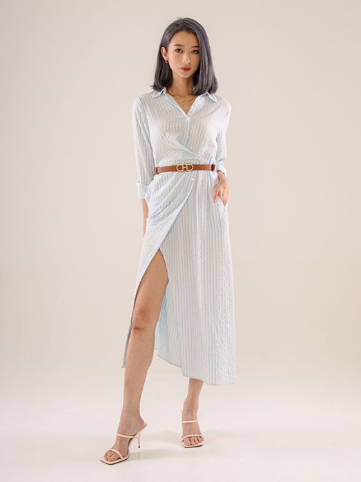 Shirt Dress With Belt