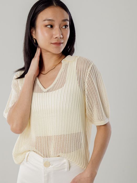 Relaxed Knit Top