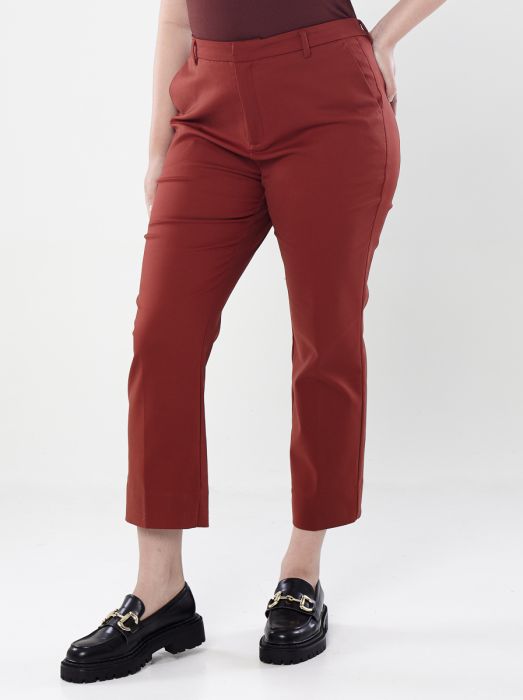 Power Suits High-Rise Pants-Sienna