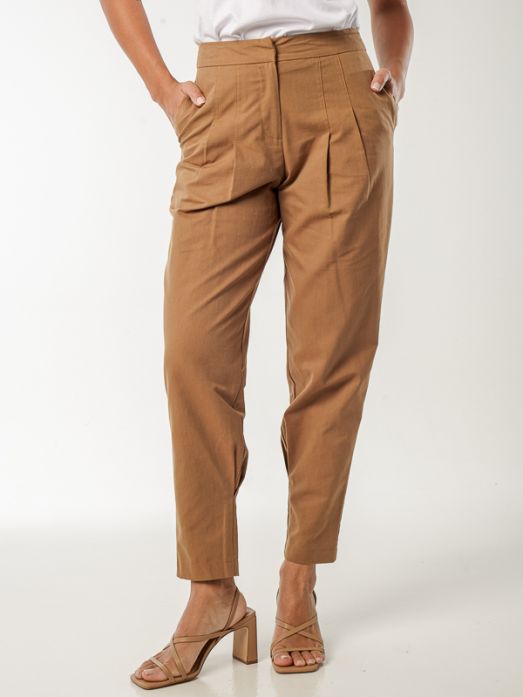Relaxed Barrel Trousers