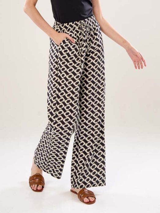 Printed Cotton Trouser