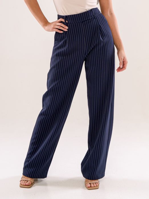 Striped Full Length Trouser