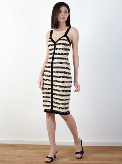 Textured Yarn Knit Dress
