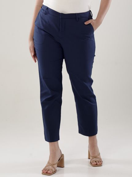 Power Suits High-Rise Pants - Navy 