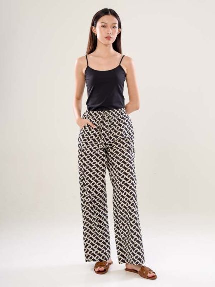 Printed Cotton Trouser