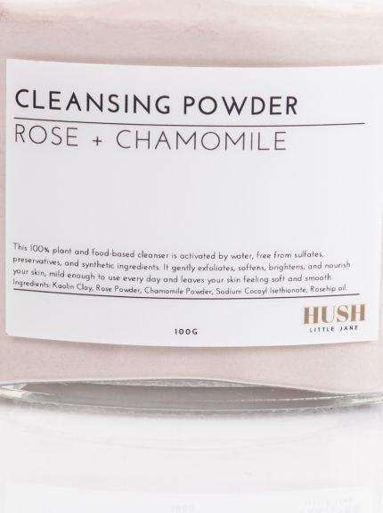 [Back In Stock] Hush Little Jane - Rose + Chamomile Cleansing Powder