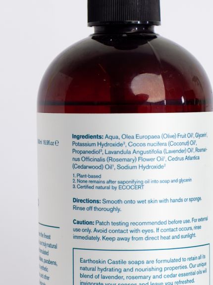 Earthoskin - La Vie en Rose Castile Body Soap