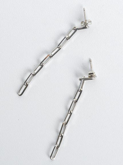 GUNG - Theo Long Chain Earrings