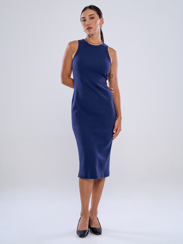 Padded Bodycon Jersey Dress